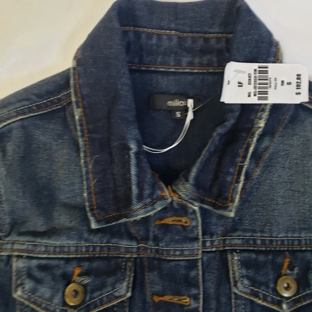 Nwt Millau Fall 2009 Denim Crop Jacket Womens S - Picture 3 of 6